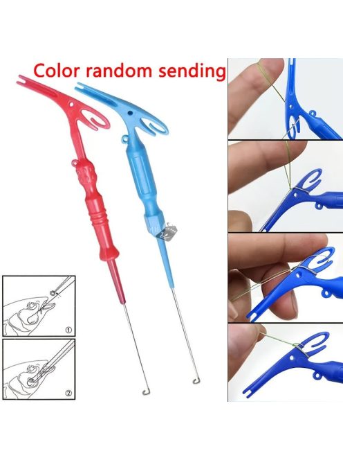 1 db horgászcsomókötő eszköz