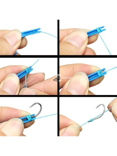 1 db horgászcsomókötő eszköz