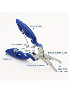   Többfunkciós Horgász Fogó, Horgász Zsinór Vágó, Horog Eltávolító