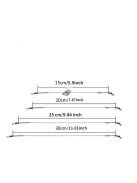 Tartós, harapásgátló acél horgászzsinór forgatható zsinórral