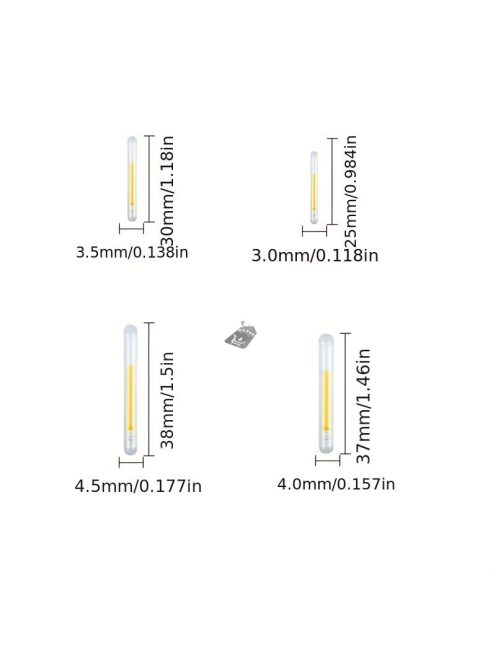 100db éjszakai horgász világító botok