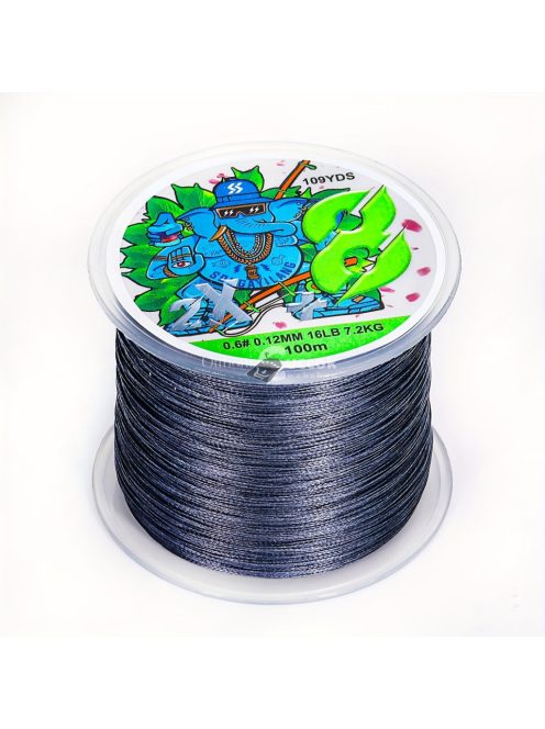 8 szálas fonott horgászzsinór