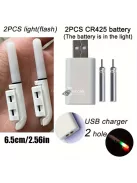 Elektronikus horgászbot világító úszóbot-lámpa, lítium akkumulátoros LED