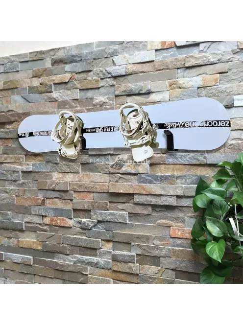 2 db univerzális vas hódeszka fali tartó