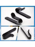 2 db univerzális vas hódeszka fali tartó