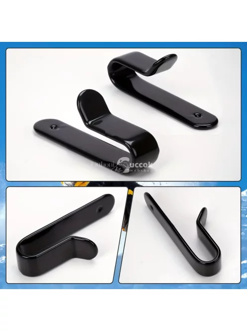 2 db univerzális vas hódeszka fali tartó