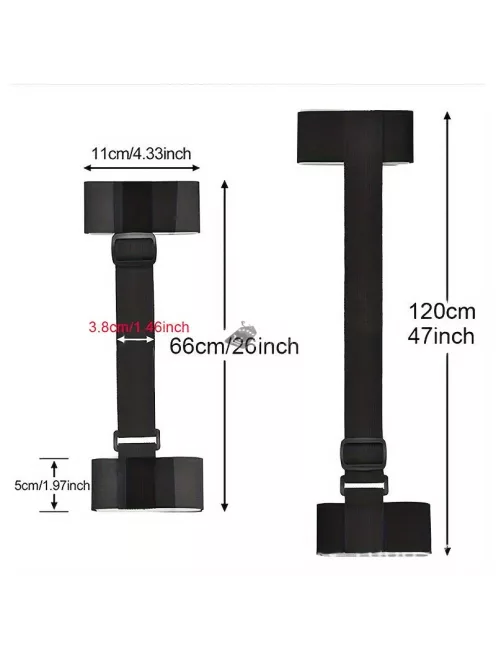 Állítható síhordozó pánt