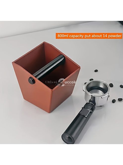 Espresso kávézacc tartó vödör, kávéhulladék-gyűjtő