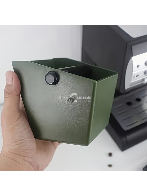 Espresso kávézacc tartó vödör, kávéhulladék-gyűjtő