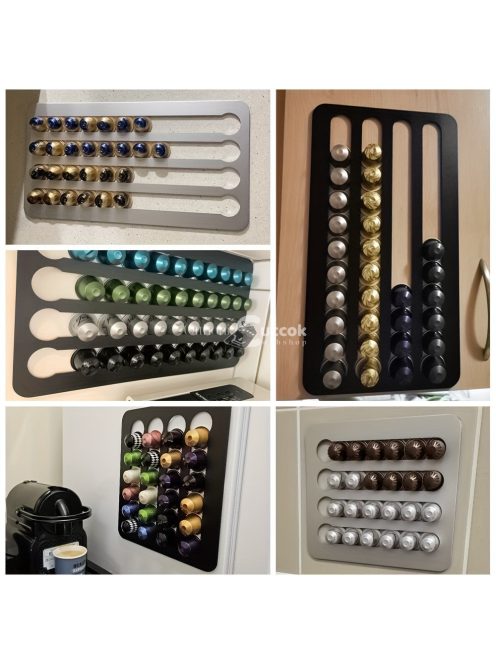 Nespresso kávékapszula kompatibilis tartó