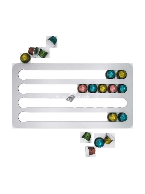 Nespresso kávékapszula kompatibilis tartó