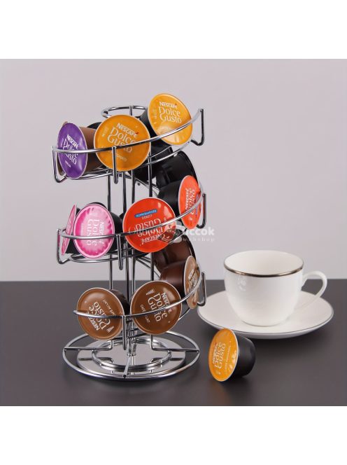 360°-ban Forgatható Kávékapszula Tartó