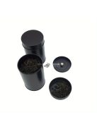 12 db fém Teafű tároló doboz Lezárt Dupla Fedéllel