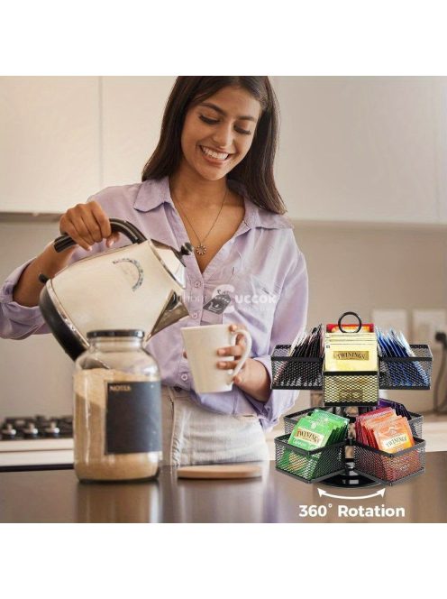 Teafilter tároló állvány