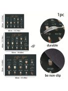 Retro kávémintás alátét