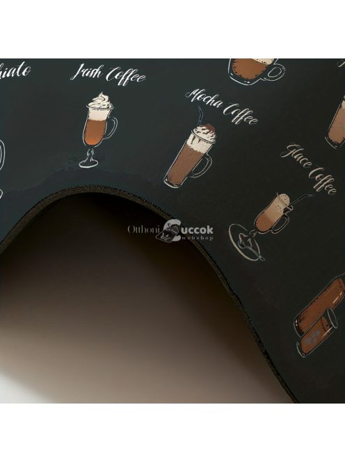 Retro kávémintás alátét