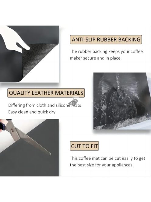 Retro kávémintás alátét