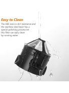 Dupla rétegű rozsdamentes acél kávészűrő csésze