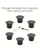 6db újratölthető eszpresszó kávé kapszula