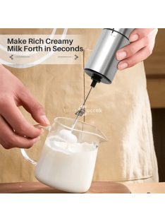   Gyors és egyszerű elektromos tejhabosító kávéhoz és még sok máshoz