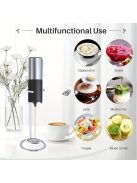 Gyors és egyszerű elektromos tejhabosító kávéhoz és még sok máshoz