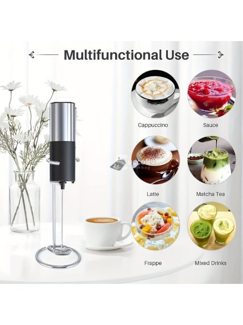 Gyors és egyszerű elektromos tejhabosító kávéhoz és még sok máshoz