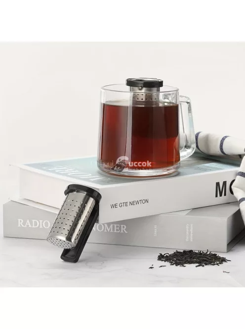 Rozsdamentes Acél Teafű szűrő akasztóval