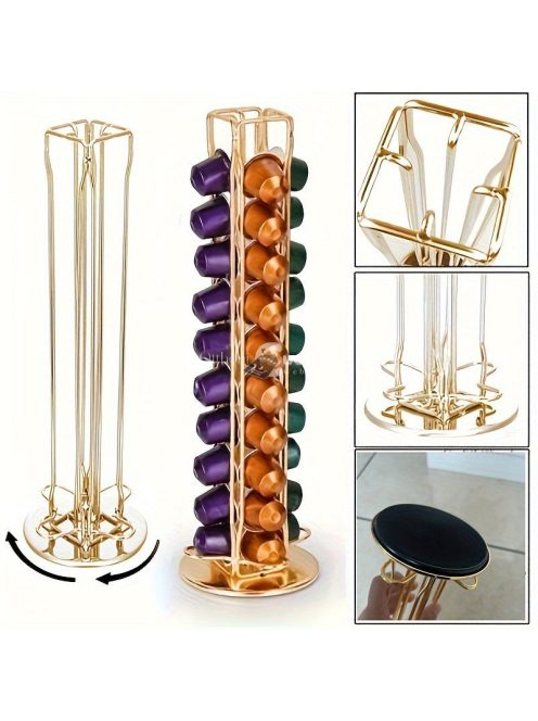 Forgatható Nespresso Kávékapszula Tartó állvány