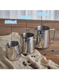 Rozsdamentes acél kávéskancsó csésze