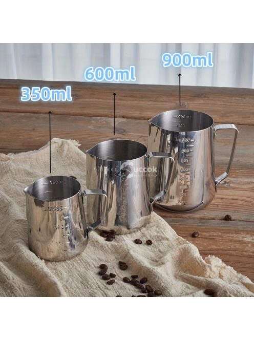 Rozsdamentes acél kávéskancsó csésze