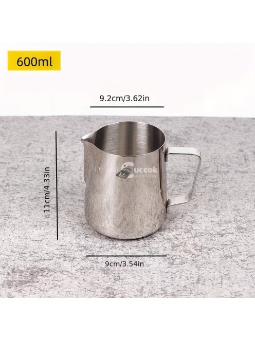 Rozsdamentes acél kávéskancsó csésze