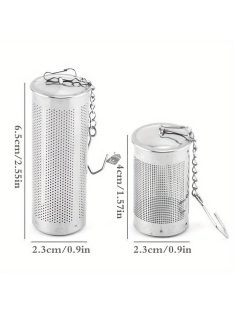 Rozsdamentes acél teafű szűrő