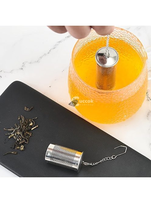 Rozsdamentes acél teafű szűrő