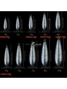 5db Professzionális Horgászmerevítők - Ólomvízcseppek