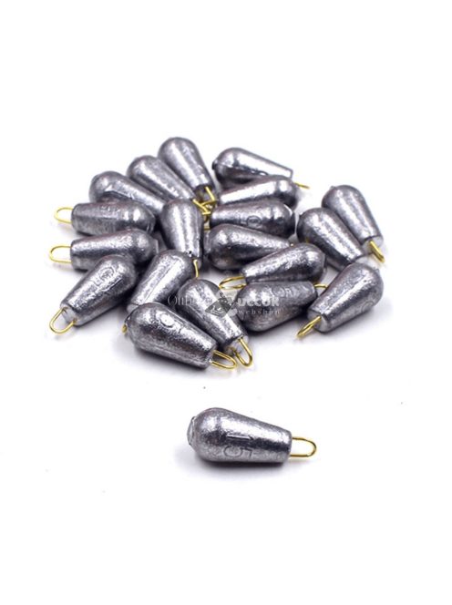 5db Professzionális Horgászmerevítők - Ólomvízcseppek