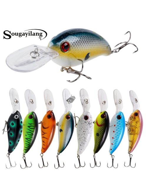 SOUGAYILANG Crankbait horgászcsali, mesterséges kemény csali