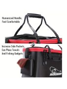 Hordozható műanyag horgásztáska