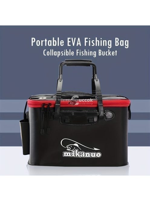 Hordozható műanyag horgásztáska