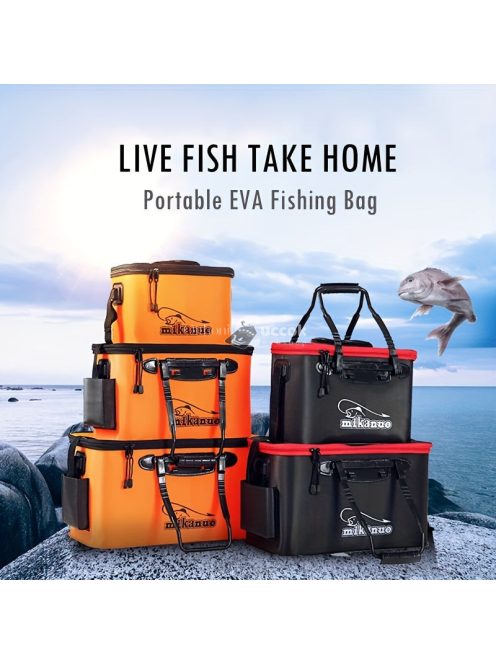 Hordozható műanyag horgásztáska