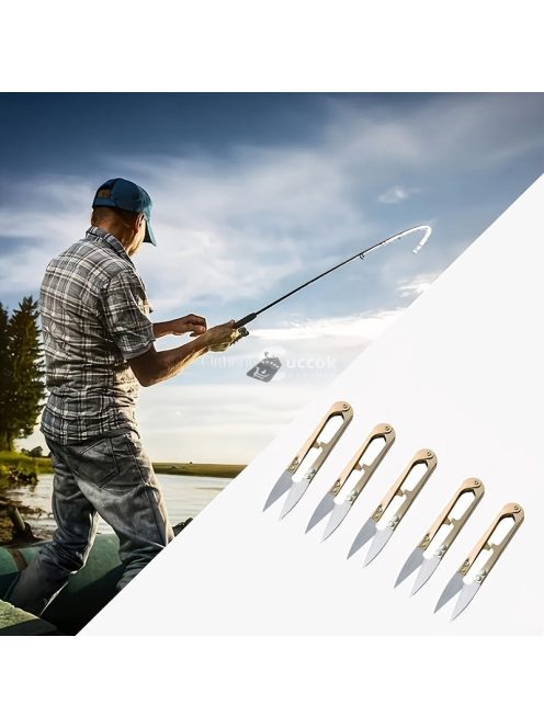 3db precíziós U-alakú olló keresztöltéshez, varráshoz és kézműves munkához