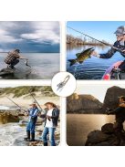 3db precíziós U-alakú olló keresztöltéshez, varráshoz és kézműves munkához