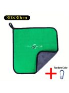 1db szuper nedvszívó horgásztörülköző karabinerrel