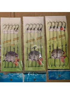   5db komplett pontyhorgász készlet – horgokat, zsinórt és a sikeres horgászathoz nélkülözhetetlen tartozékokat tartalmaz