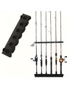 Függőleges/vízszintes Horgászbottartó, Falra Szerelhető Horgászbottartó