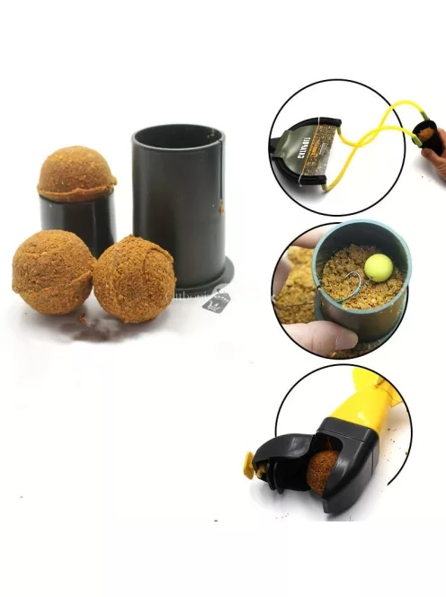 Könnyen használható horgászcsali golyós forma ponty horgászathoz