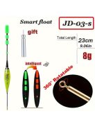 1 db Horgászati elektronikus úszó, Színváltó úszó, Kapásjelző,