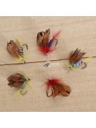 12 db-os prémium légy alakú csali készlet