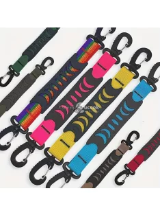   Tartós poliészter jégkorcsolya és sícipő hordozó pánt - Állítható hordozható korcsolya vállpánt biztonsági csattal