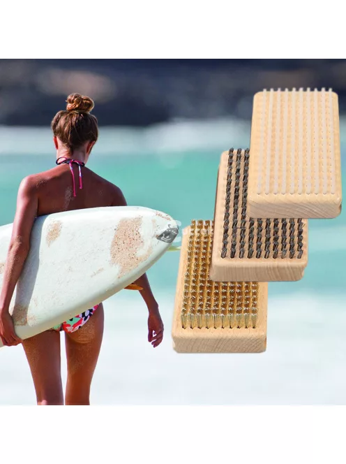 3 darabos deszkatisztító kefe készlet