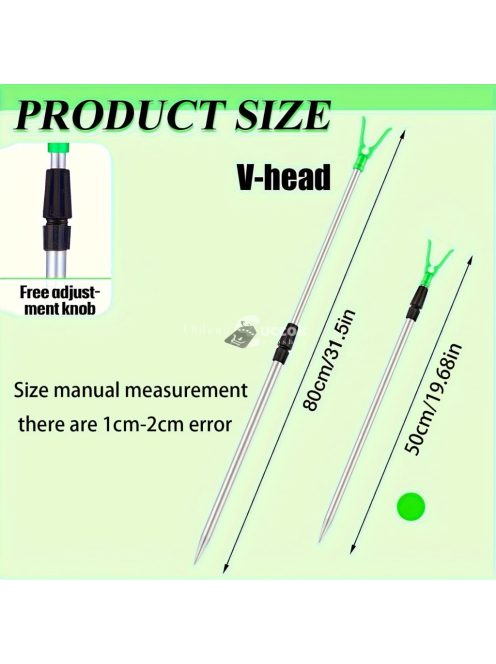 Horgászbot Tartó, U- És V-fejű Horgászbot-állvány
